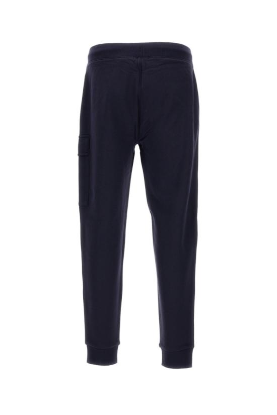  씨피 컴퍼니 다이애그널 레이즈드 플리스 카고 렌즈 스웨트팬츠 RCCMSP717A005086W888 Blue - C.P. COMPANY