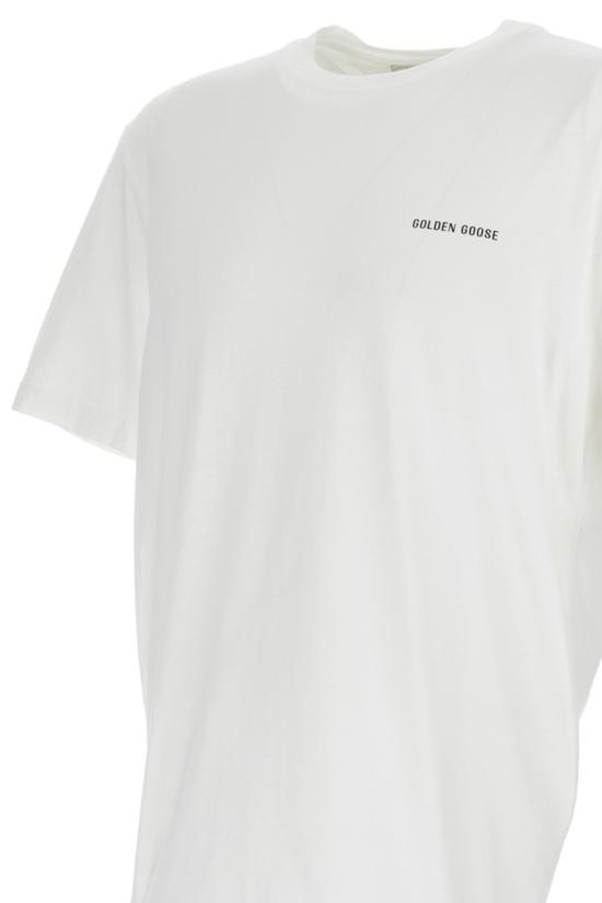 26SS 골든구스 반팔 티셔츠 GMP01220P00238010363 White - GOLDEN GOOSE