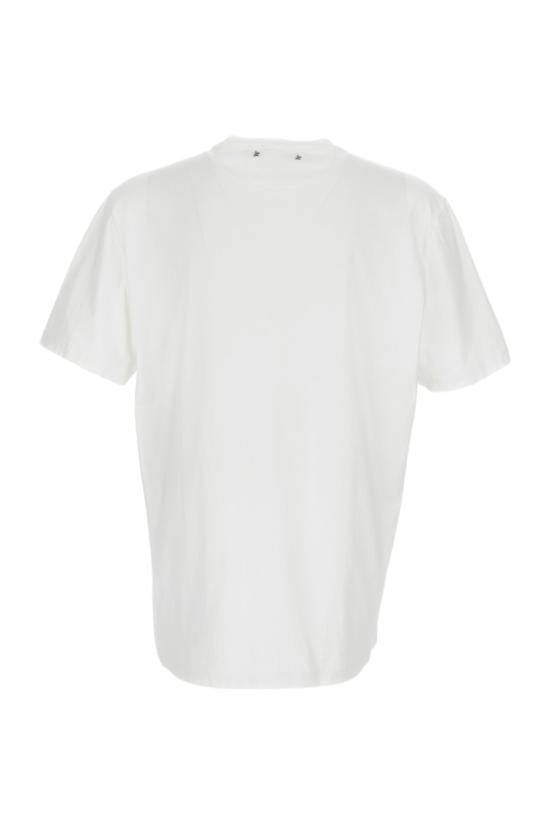 26SS 골든구스 반팔 티셔츠 GMP01220P00238010363 White - GOLDEN GOOSE