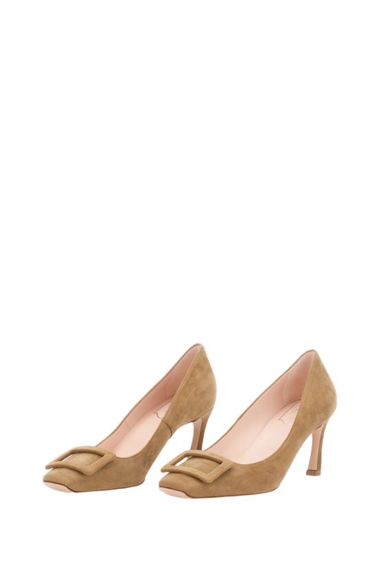 25FW 로저비비에 힐/펌프스 RVW40026800HR0S812 Brown - ROGER VIVIER