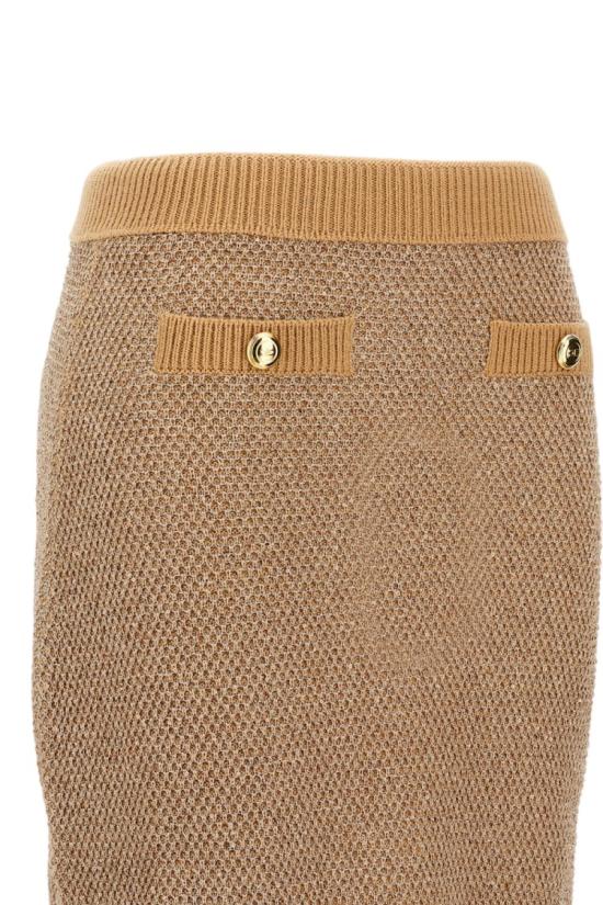 25FW 엘리자베타프랜치 미디 스커트 GK23T57E2EA2 Neutrals - ELISABETTA FRANCHI