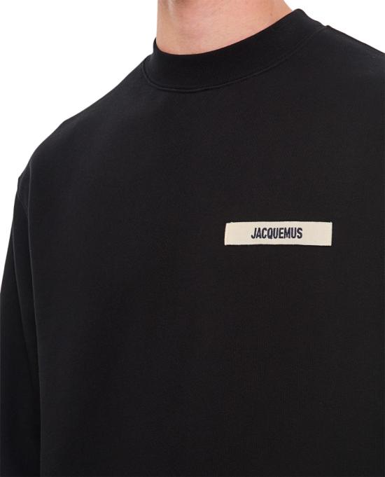 자크뮈스 그로그랭 스웨트 셔츠 SSM00206AJ00126990 Black - JACQUEMUS