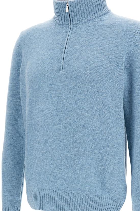 25FW 그랑싸쏘 집업 니트 2312519621523 Blue - GRAN SASSO