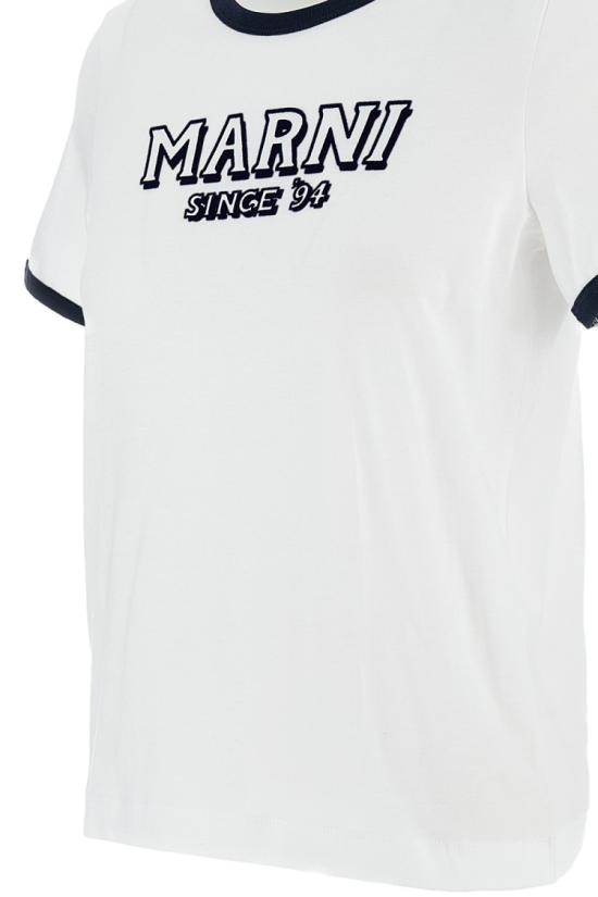 26SS 마르니 반팔 티셔츠 THJE0390P0USCY91LOW01 White - MARNI