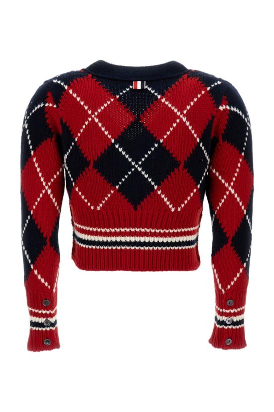 25FW 톰브라운 가디건 FKC679BY1029960 Red - THOM BROWNE