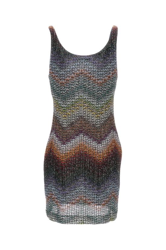 26SS 미소니 숏 원피스 DS26SG1LBC005YS72P0 Multicolor - MISSONI