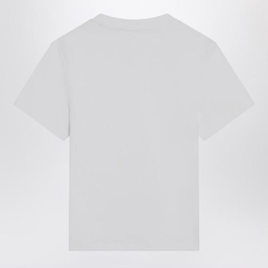 26SS 아미 스몰 하트 로고 코튼 크롭 티셔츠 FTS347724 White - AMI