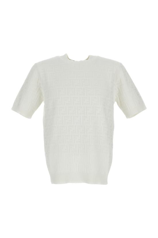 26SS 펜디 반팔 티셔츠 FZX051AUW0F0QA0 White