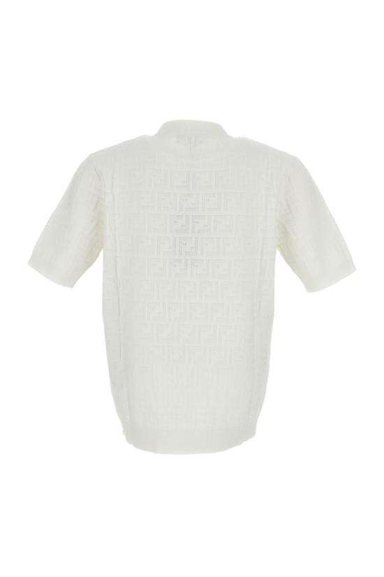 26SS 펜디 반팔 티셔츠 FZX051AUW0F0QA0 White - FENDI