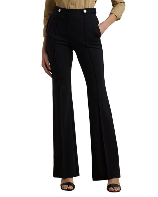 25FW 랄프 로렌 스트레이트 팬츠 200971132001 Black - RALPH LAUREN
