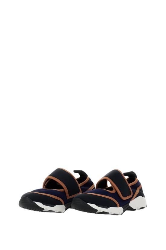 26SS 마르니 라이크라 메리 제인 스니커즈 SNZW020602P7613ZP081 Blue - MARNI