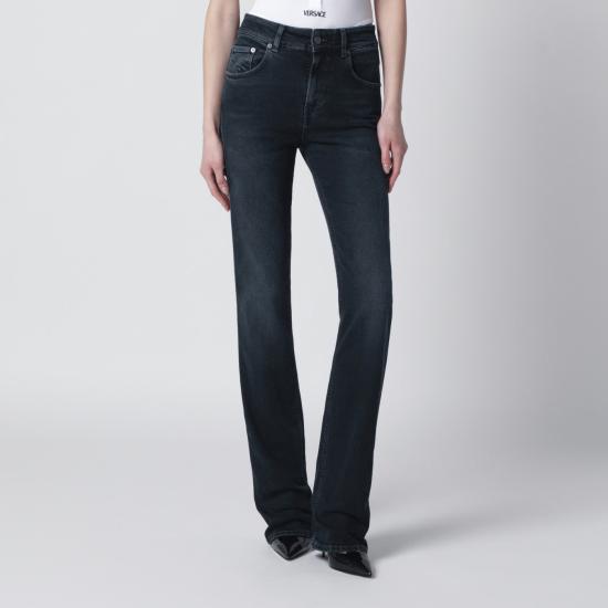 26SS 하이쿠레 데님 팬츠 HEW03360DS091DE Black