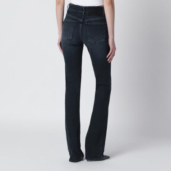 26SS 하이쿠레 스트레이트 팬츠 HEW03360DS091DE Black - HAIKURE