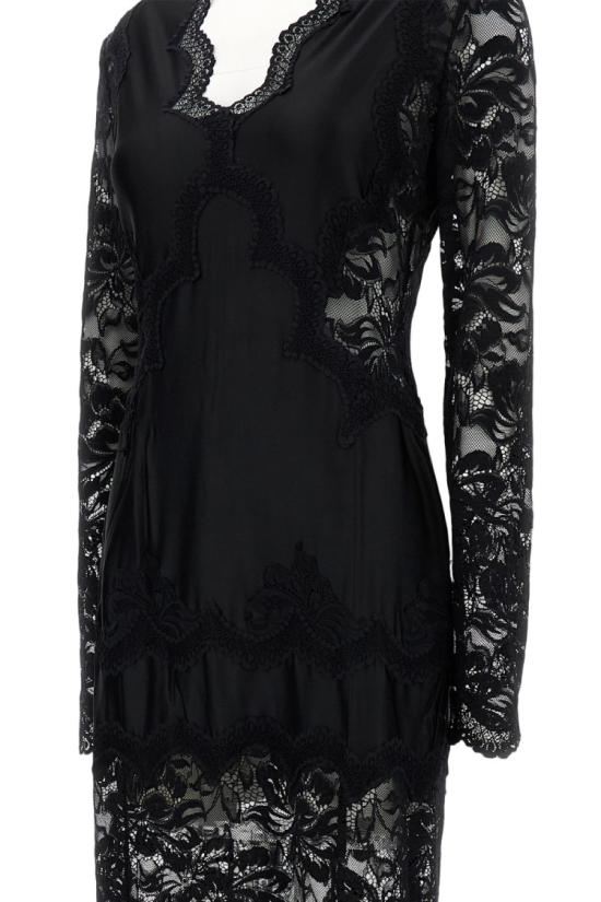 26SS 파코라반 롱 원피스 26PJRO231PA0170P001 Black - PACO RABANNE