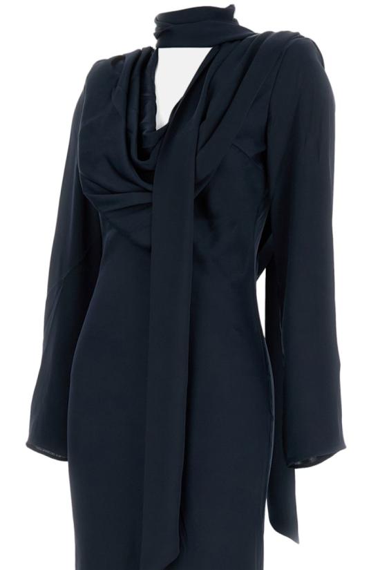 26SS 로테이트 바이 크리스텐슨 롱 원피스 11543923182318 Blue - ROTATE BY BIRGERCHRISTENSEN