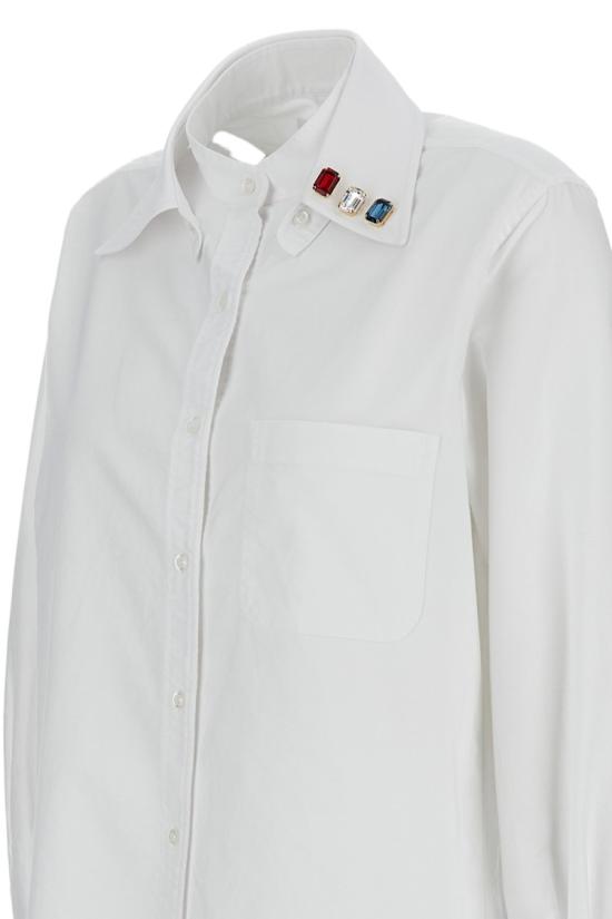 25FW 톰브라운 셔츠 FLR013EF0313100 White - THOM BROWNE
