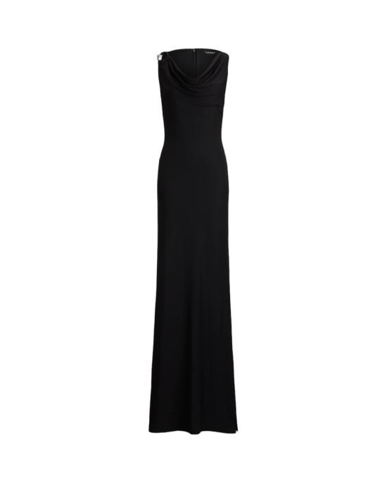 25FW 랄프 로렌 롱 원피스 253971057001 Black
