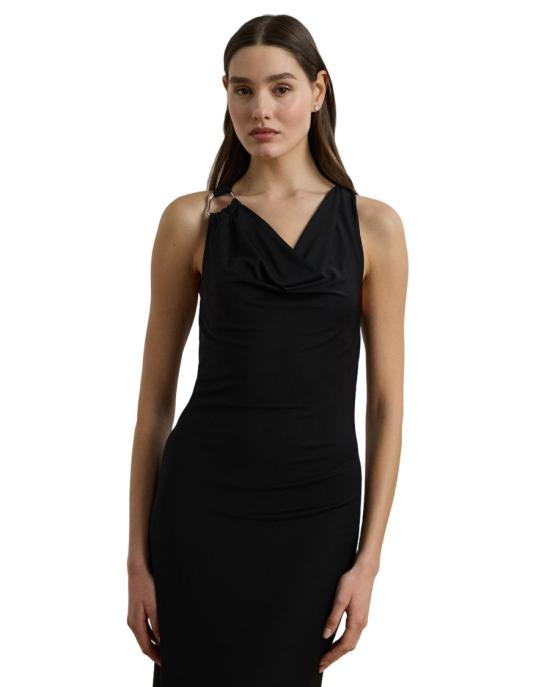 25FW 랄프 로렌 롱 원피스 253971057001 Black - RALPH LAUREN