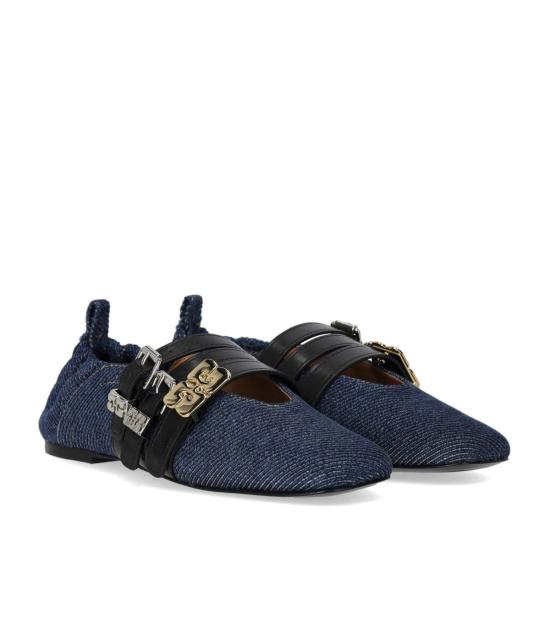 26SS 가니 수 트리플 발레리나 B1020073 569 37 Blue - GANNI