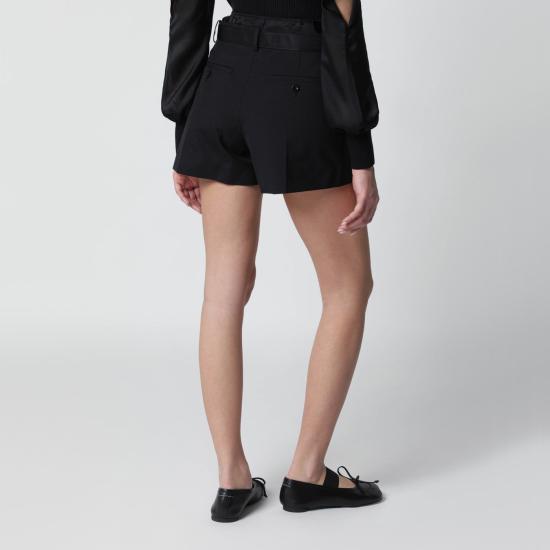 26SS 사카이 숏팬츠 26 08291NY Black - SACAI