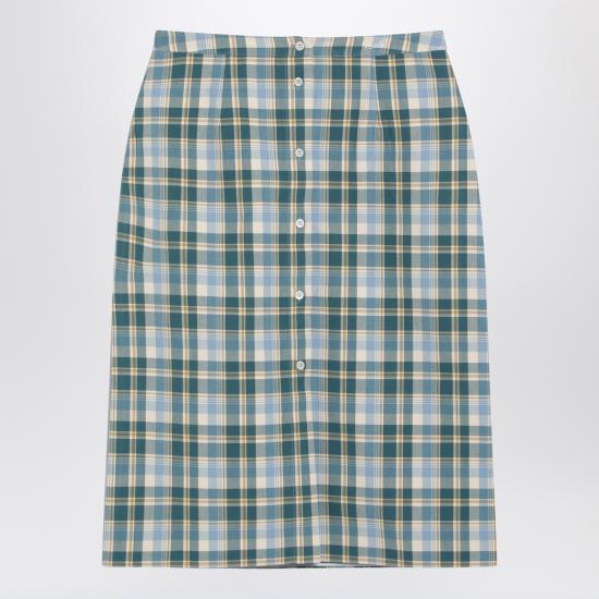 26SS 프라다 미디 스커트 P122IROOO171D Multicolor