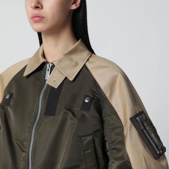 26SS 사카이 자켓 26 08303CO Green - SACAI