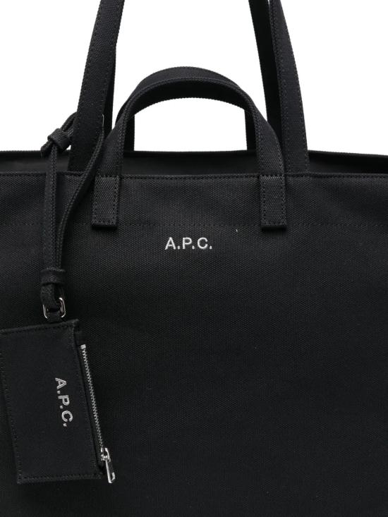 26SS 아페쎄 르 드러머 뚜왈 토트백 COHMP F67046 LZZ Black - A.P.C.