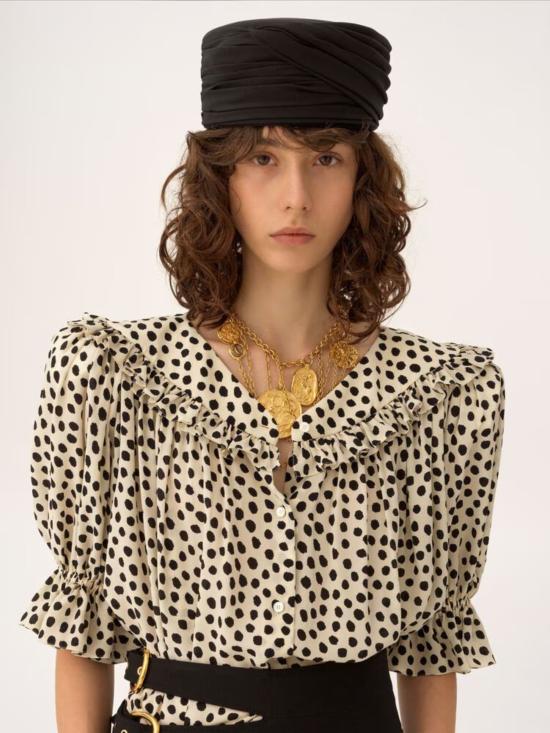 26SS 끌로에 모자 CH26SHT02SIL 001 Black - CHLOE