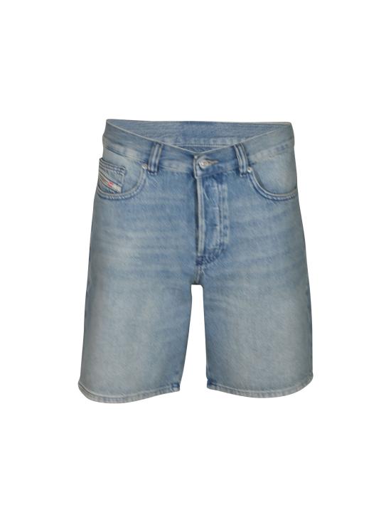 26SS 디젤 클린룩 레귤러 데님 쇼츠 A06430 0BEBF 01