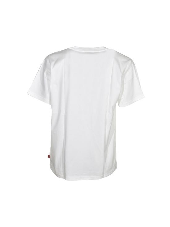 26SS 디젤 T-Norm 로고 자수 티셔츠 A22006 0PLAT 141 - DIESEL