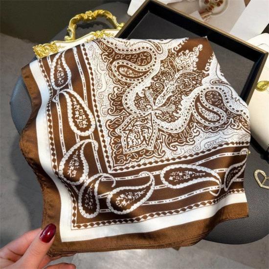  더 컬렉티브 파크 시티 머플러/스카프 더 콜렉티브 파크 시티 레트로 페이즐리 프린트 스카프 - THE COLLECTIVE PARK CITY