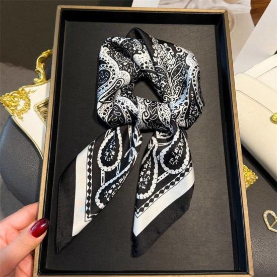  더 컬렉티브 파크 시티 머플러/스카프 더 콜렉티브 파크 시티 레트로 페이즐리 프린트 스카프 - THE COLLECTIVE PARK CITY