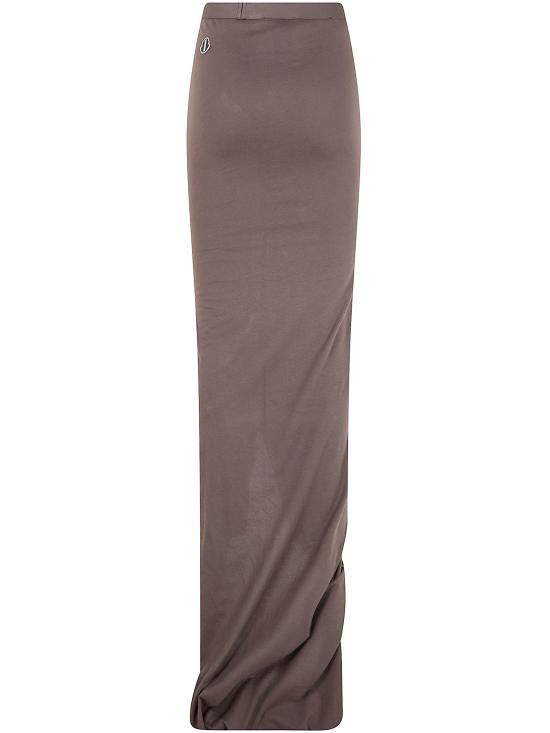 25FW 릭오웬스 몽클레어 롱 스커트 MU01F8H02 89AHD 256 DARK DUST - RICK OWENS MONCLER