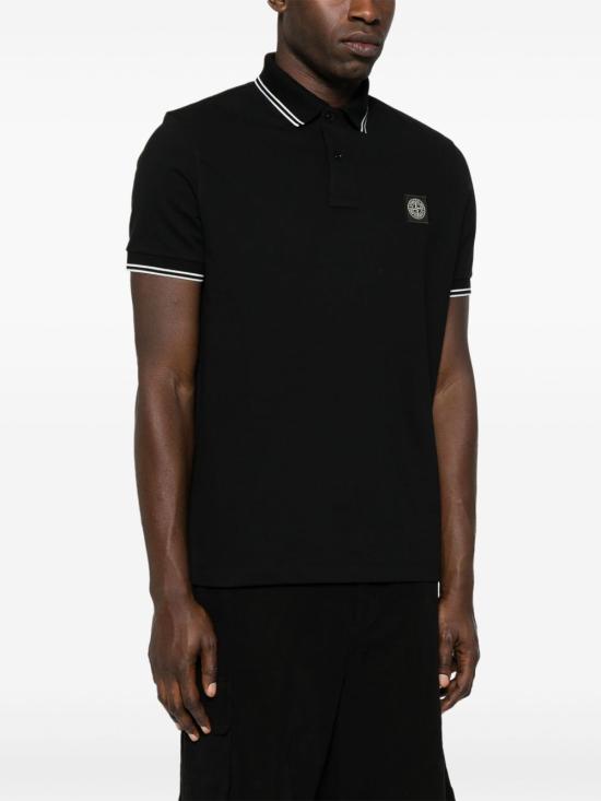 26SS 스톤 아일랜드 폴로 티셔츠 2200010 S0018V0029 Black - STONE ISLAND