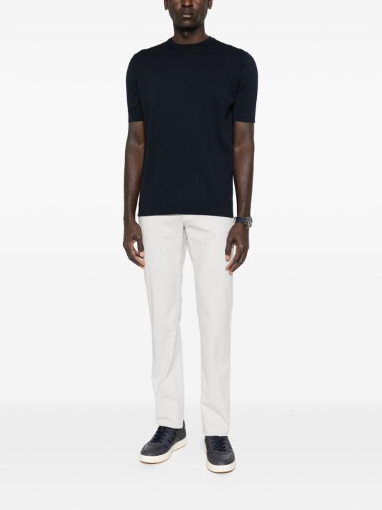 26SS 라르디니 반팔 티셔츠 PALMMC77 PA66023850 Blue - LARDINI