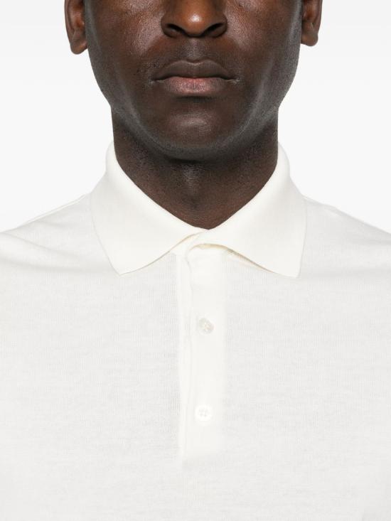 26SS 라르디니 폴로 티셔츠 PALPMC105 PA66023100 White - LARDINI