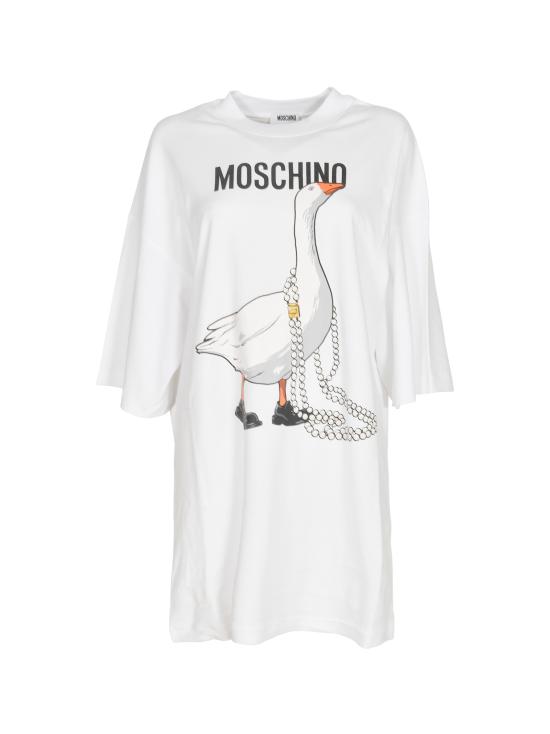 26SS 모스키노 미디 원피스 V04400542 1001