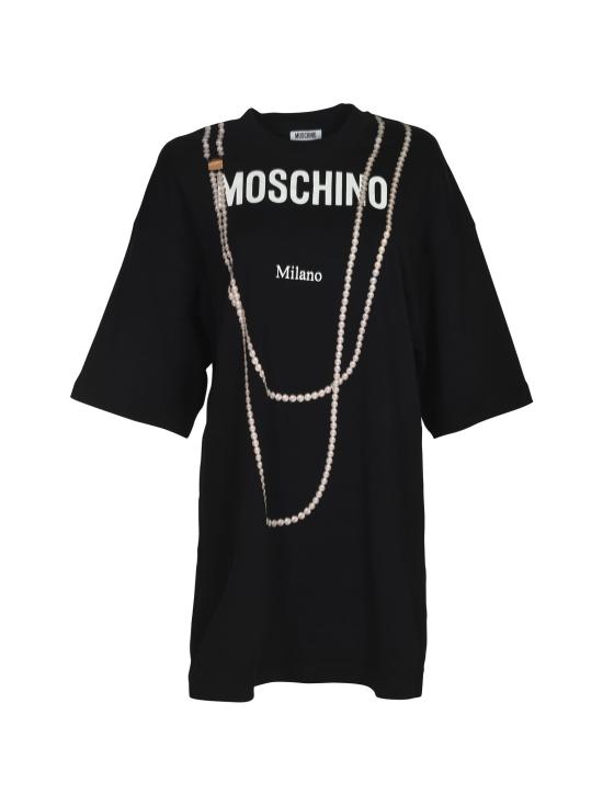 26SS 모스키노 미디 원피스 V04550542 1555