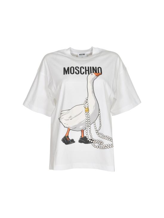 26SS 모스키노 반팔 티셔츠 V07030541 1001