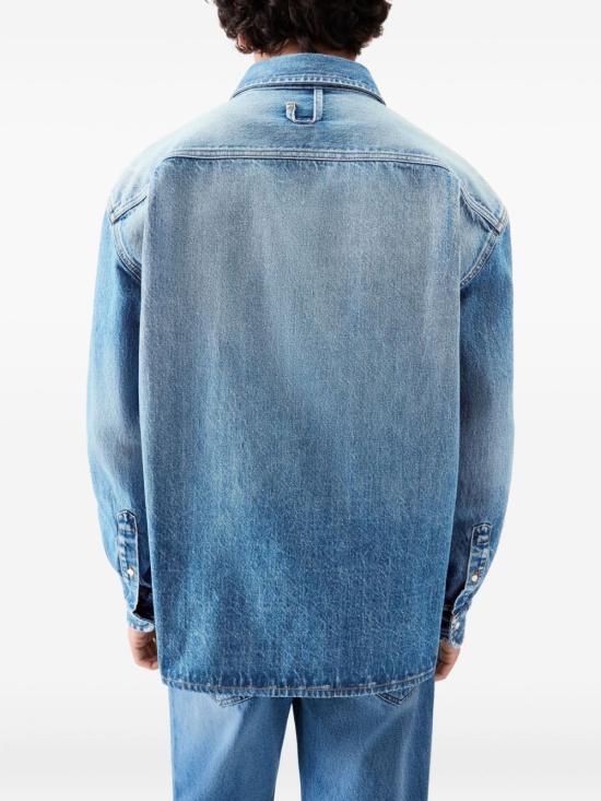 26SS 자크뮈스 데님 셔츠 SHM00545AD00017 33C Blue - JACQUEMUS