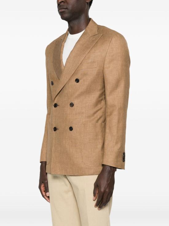 26SS 꼬르넬리아니 수트 자켓 27XG012718263 032 Brown - CORNELIANI