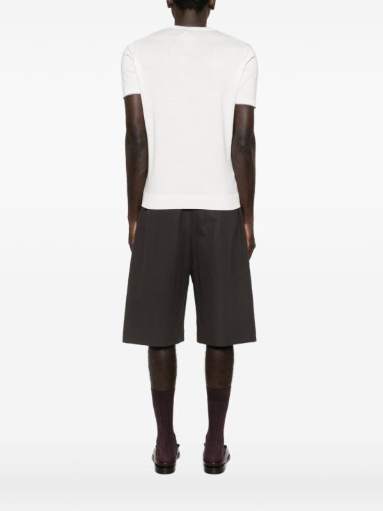 26SS 꼬르넬리아니 스웨터 27M5502725131 028 White - CORNELIANI