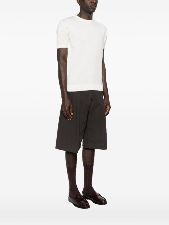 26SS 꼬르넬리아니 스웨터 27M5502725131 028 White - CORNELIANI