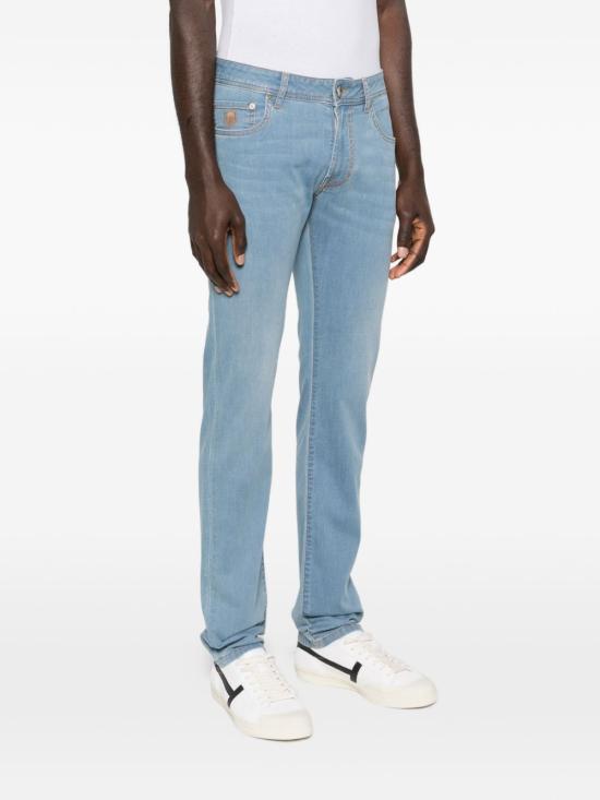 26SS 꼬르넬리아니 데님 팬츠 274JG22720135 006 Clear Blue - CORNELIANI