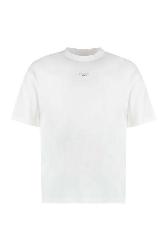  드롤드무슈 반팔 티셔츠 PERMTS202CO002 OPW White