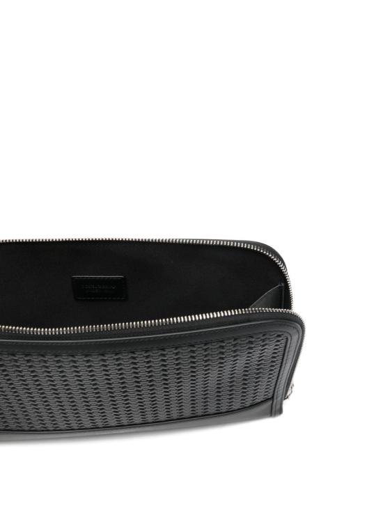 26SS 돌체앤가바나 알파인 시실리 클러치 백 BM2528 AN4198B956 Black - DOLCE & GABBANA