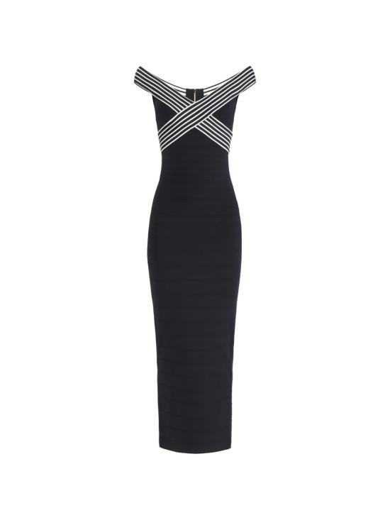 26SS 엘리자베타프랜치 미디 원피스 AM75S61E2 685 Black