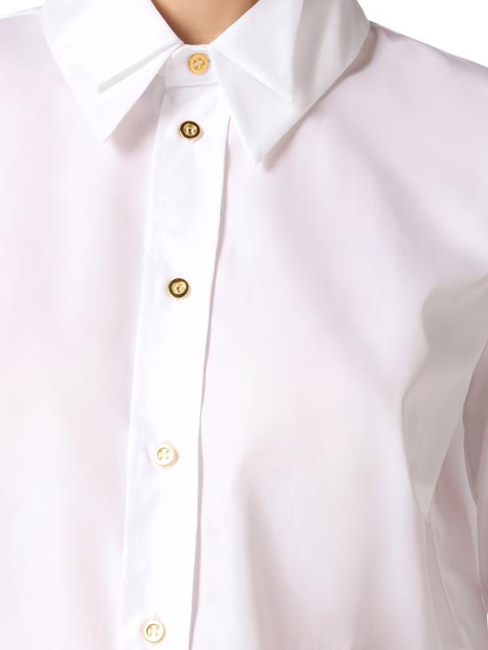 26SS 엘리자베타프랜치 셔츠 CA12561E2 100 White - ELISABETTA FRANCHI