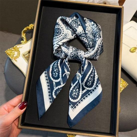  더 컬렉티브 파크 시티 머플러/스카프 더 콜렉티브 파크 시티 레트로 페이즐리 프린트 스카프 - THE COLLECTIVE PARK CITY