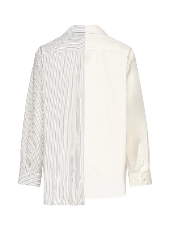 26SS MM6 메종마르지엘라 긴팔 셔츠 SH0DT0025 MTN085961 White - MM6 MAISON MARGIELA
